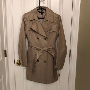 Beige pea coat